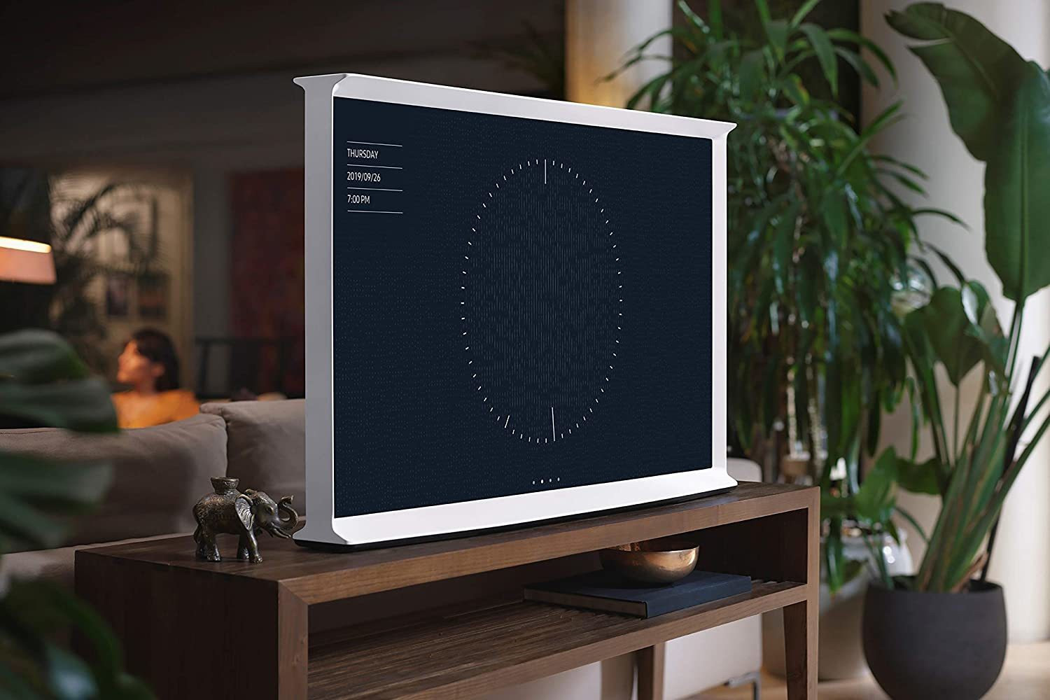 Image of Samsung The Serif Series 138 cm (55 inch) QLED Ultra HD (4K) Smart Tizen TV