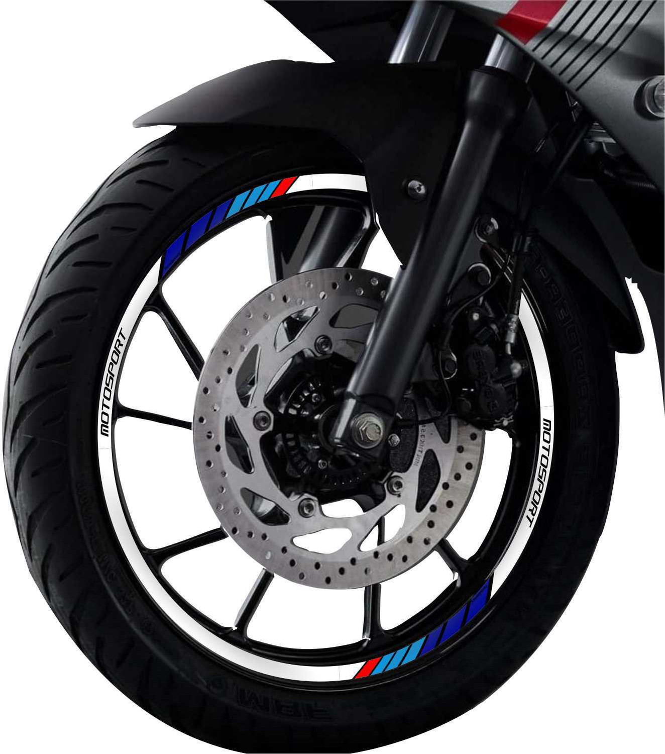 Image of Grayfixx Sticker & Decal for Bike (Multicolor)