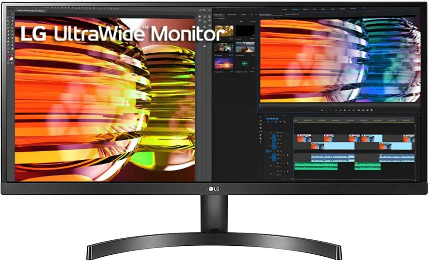 Image of LG ULTRAWIDE SERIES 29 inch Full HD LED Backlit IPS Panel Gaming Monitor (UltraWide 29 Inch 21:9 WFHD (2560 x 1080) IPS Display - HDR 10, Radeon FreeSync, sRGB 99%, Slim Bezel, Multitasking Monitor - 29WL500 (Black)) (AMD Free Sync, Response Time: 5 ms, 75 Hz Refresh Rate)