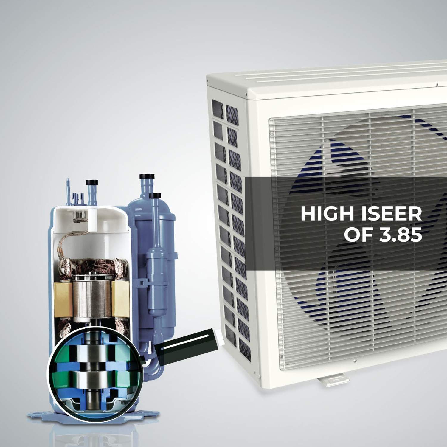 Image of Blue Star 2021 Model 1.5 Ton 3 Star Split Inverter AC