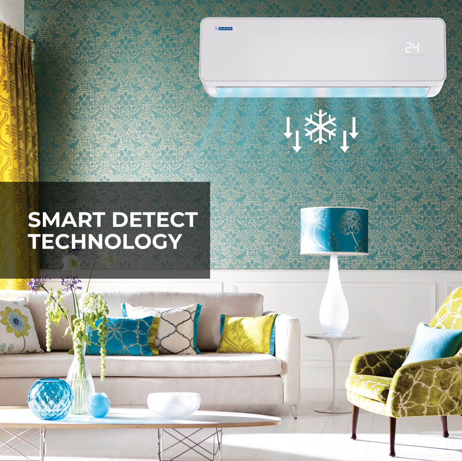 Image of Blue Star 2021 Model 1.5 Ton 3 Star Split AC