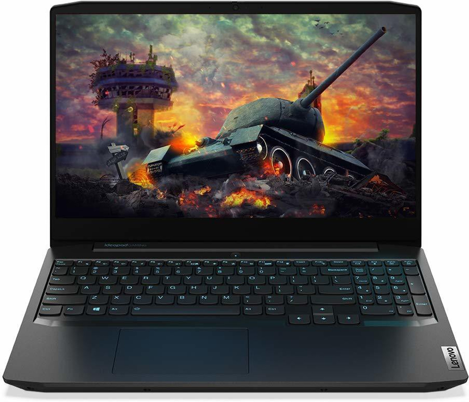 Image of Lenovo IdeaPad Gaming 3 Intel Intel Core i5 10th Gen - (8 GB /1 TB HDD /Windows 10 Home /4 GB Graphics /NVIDIA GeForce GTX NVIDIA GeForce GTX 1650 4GB GDDR6) 81Y40183IN Gaming Laptop