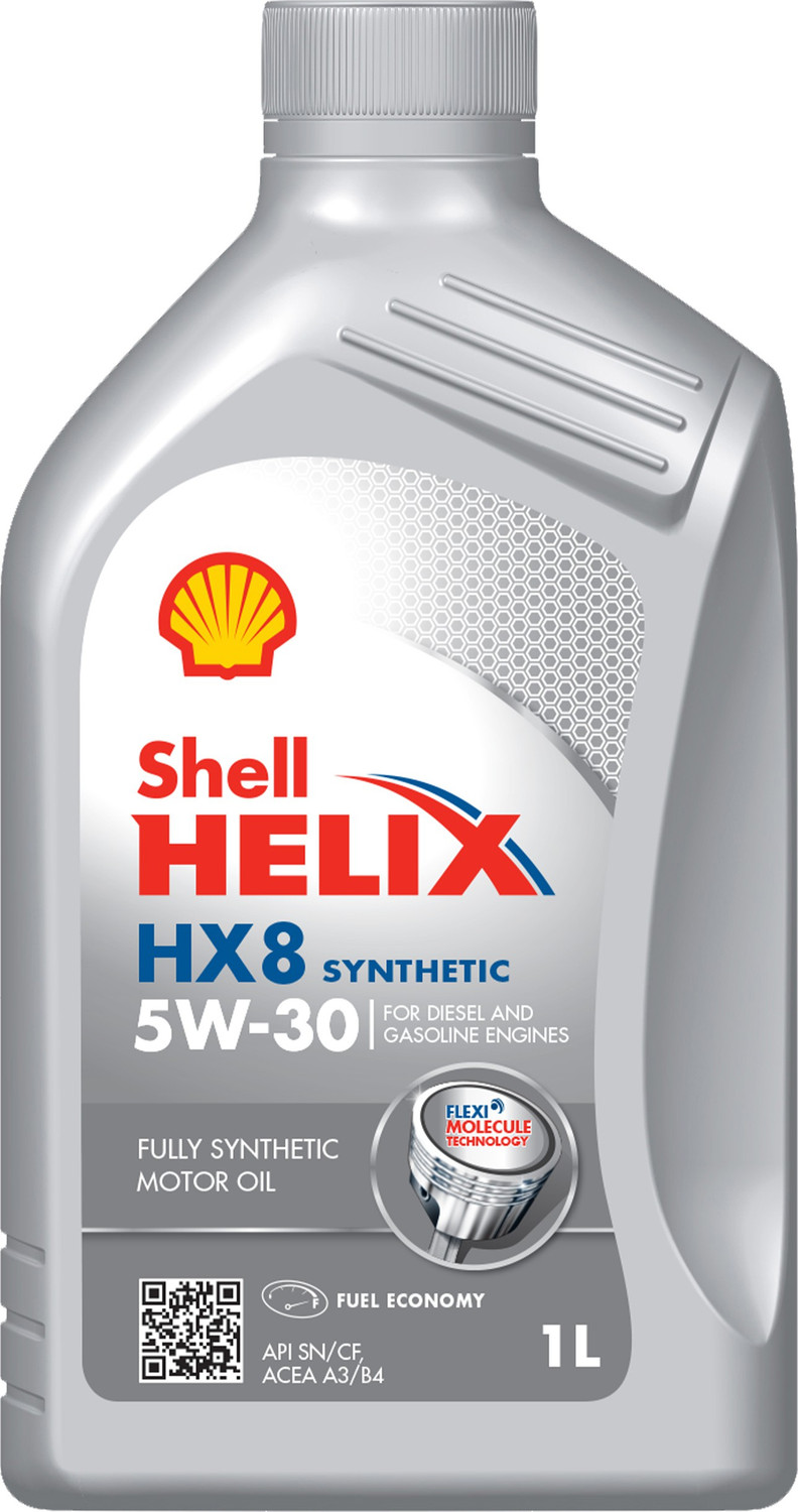 Image of Shell Helix HX8 5W-30 API SN Full-Synthetic Engine Oil