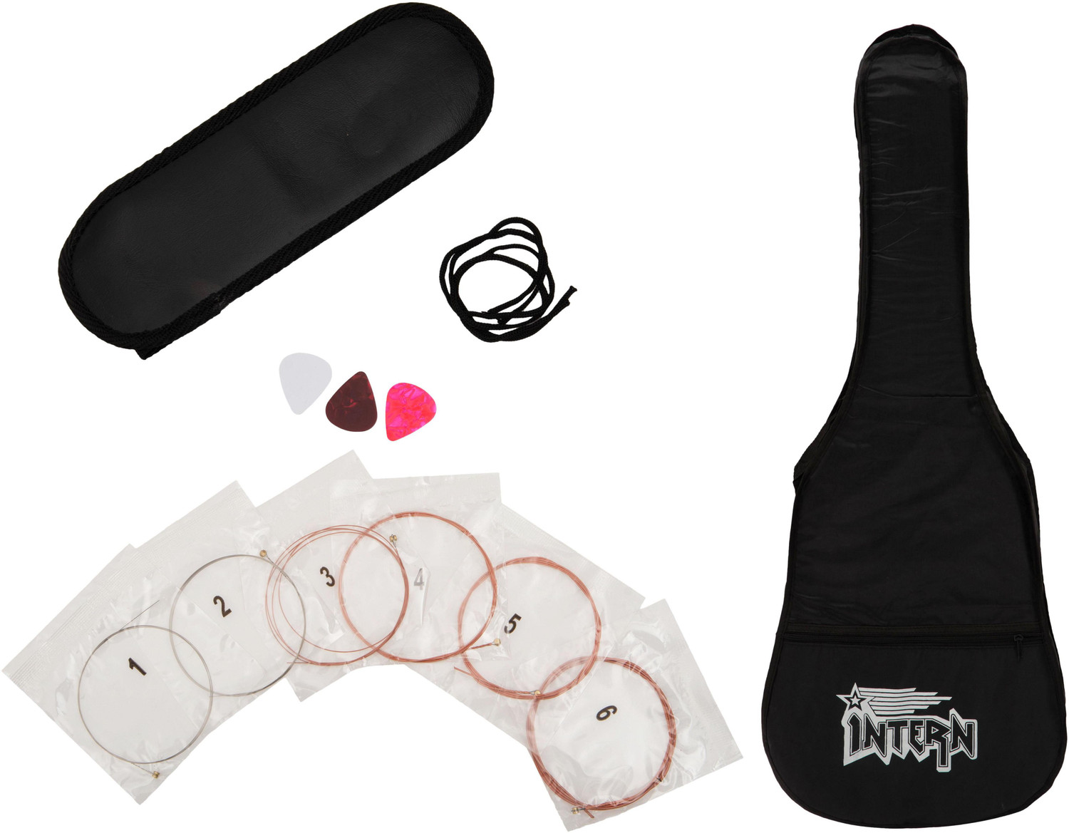 Image of intern INT-38C-BLS-G Acoustic Guitar Linden Wood Linden Wood Right Hand Orientation