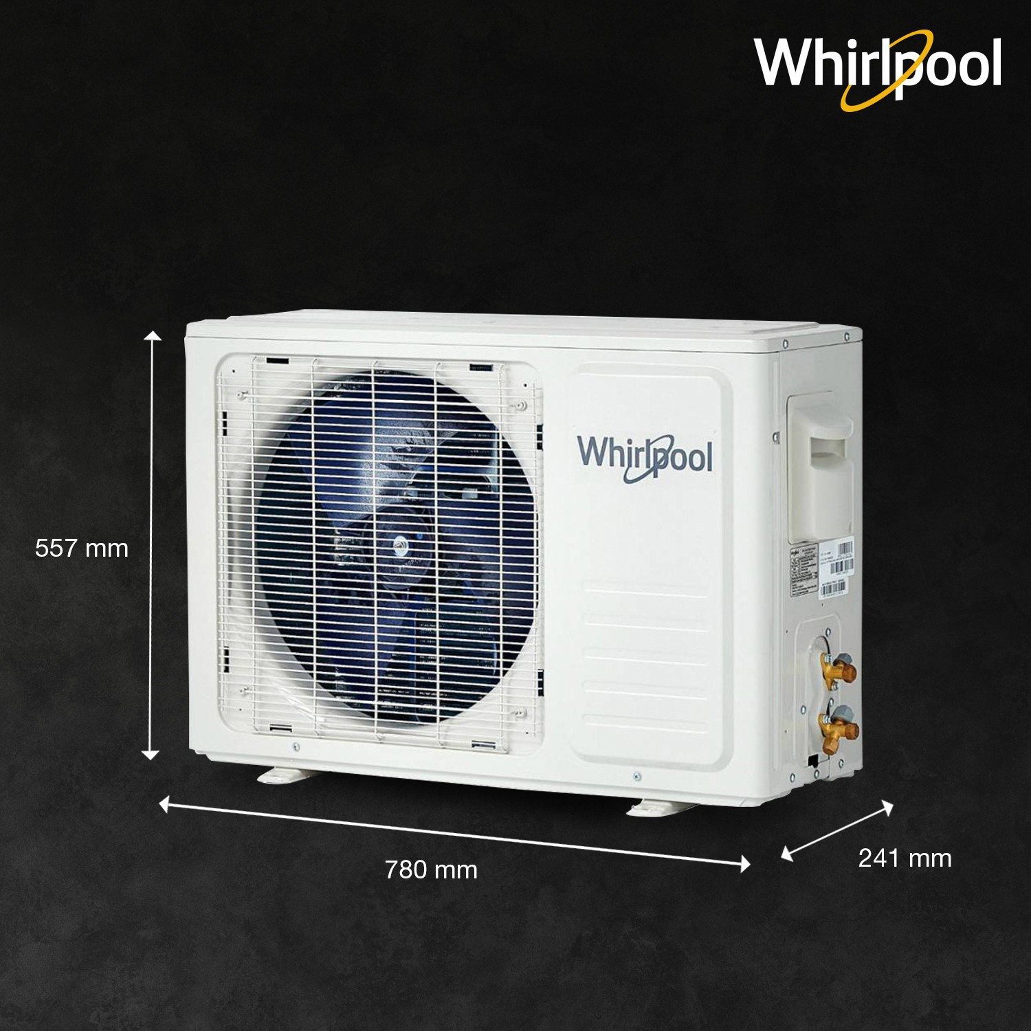 Image of Whirlpool 4 in 1 Convertible Cooling 1.5 Ton 5 Star Split Inverter AC - White (1.5T Magicool Convert 5s copr inv-i /O, Copper Condenser)