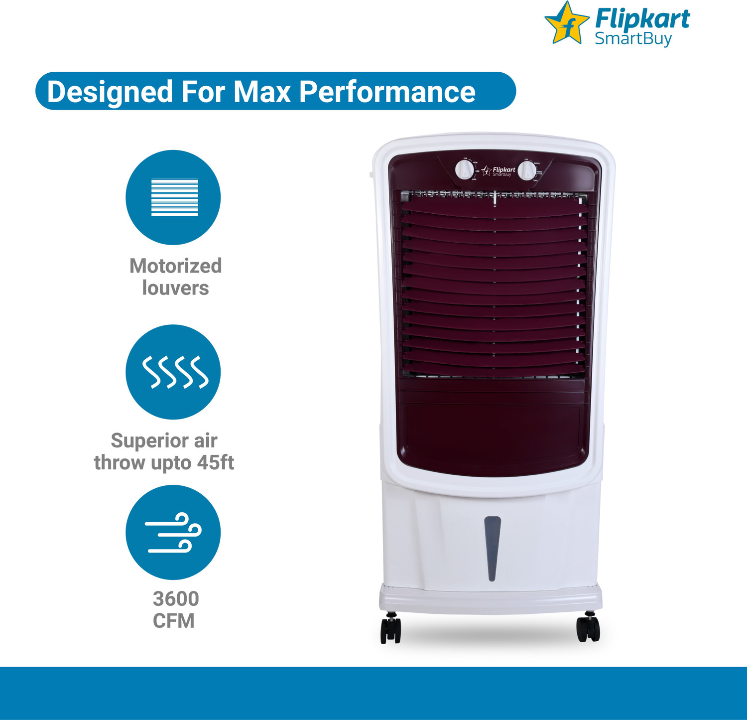 Image of Flipkart SmartBuy 75 L Desert Air Cooler