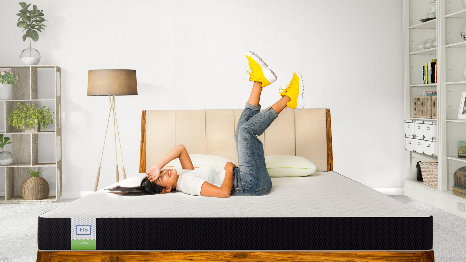 Image of FLO Ortho 10 inch Single PU Foam Mattress