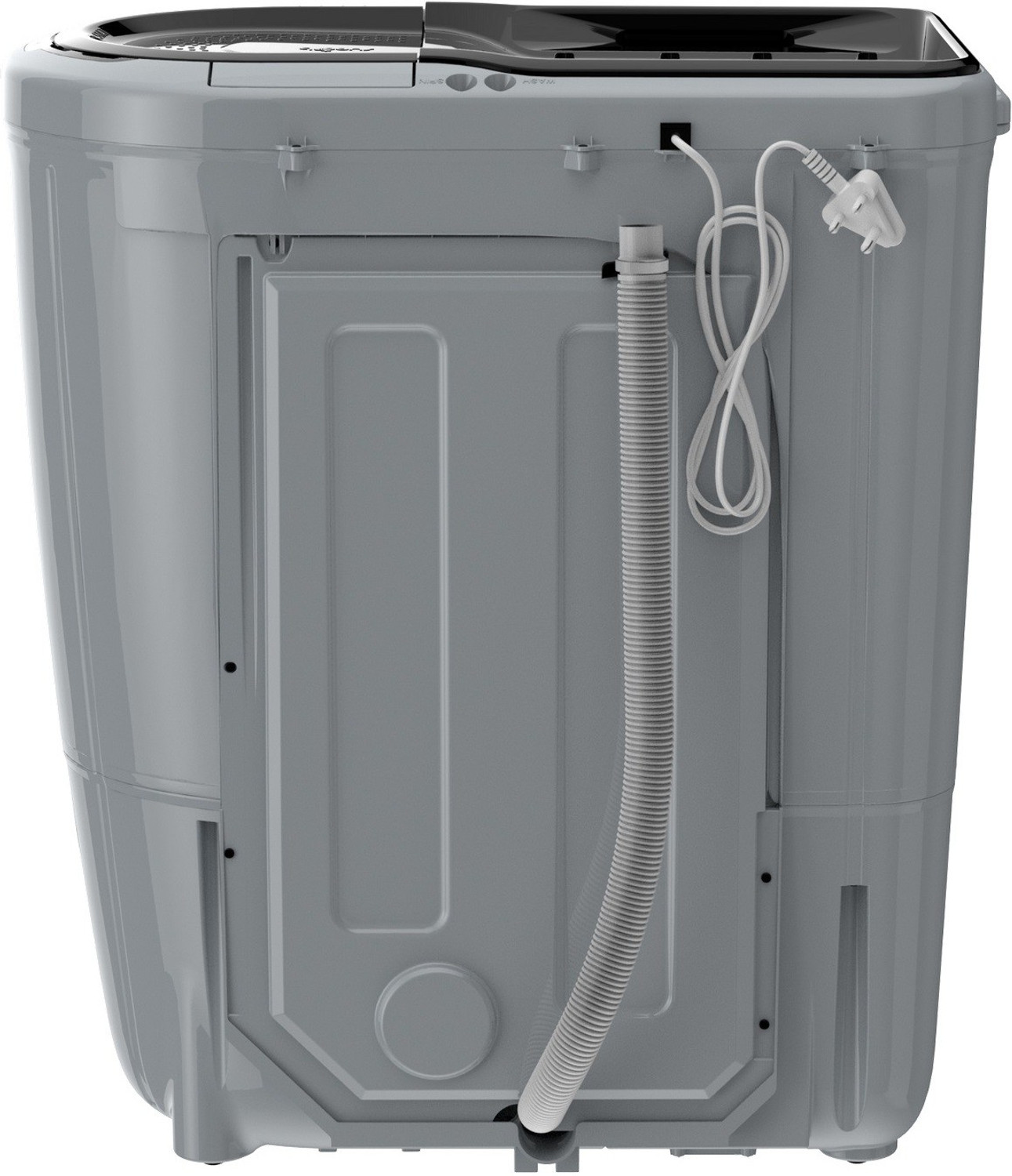 Image of Whirlpool 7 kg 5 Star Semi Automatic Top Load Washing Machine Black, Grey