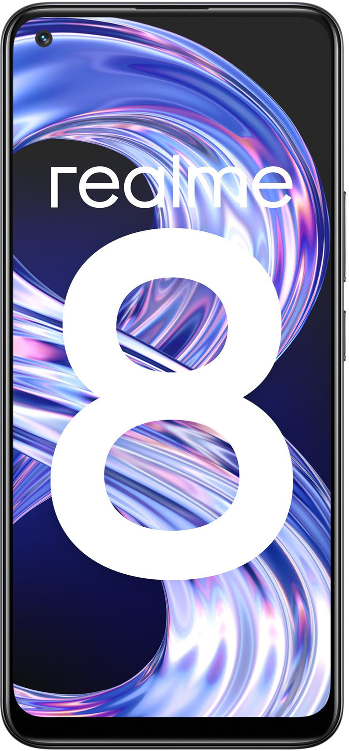 Image of realme 8 (Cyber Black, 128 GB)