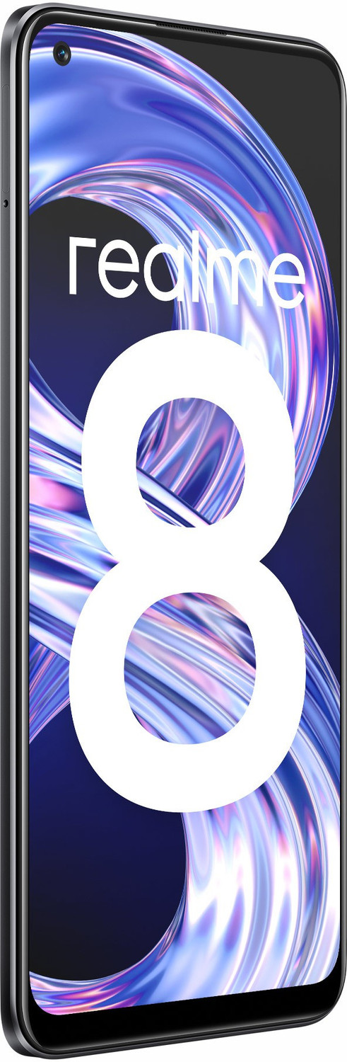Image of realme 8 (Cyber Black, 128 GB)