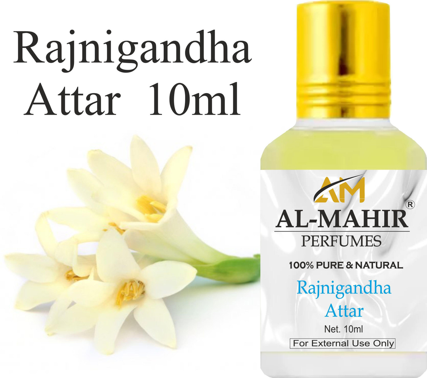 Image of Raahi Parfums Beautiful Handcrafted Attars from Kannauj (Pack Of 5, 10ML) Floral Attar (Natural)