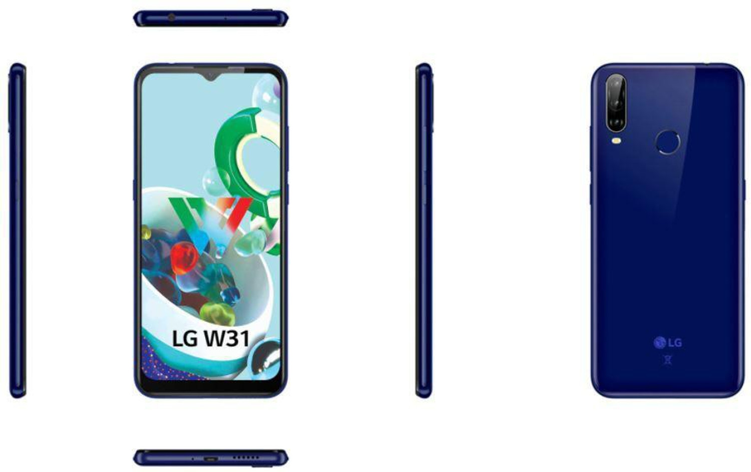 Image of LG W31 (midnight blue, 64 GB)