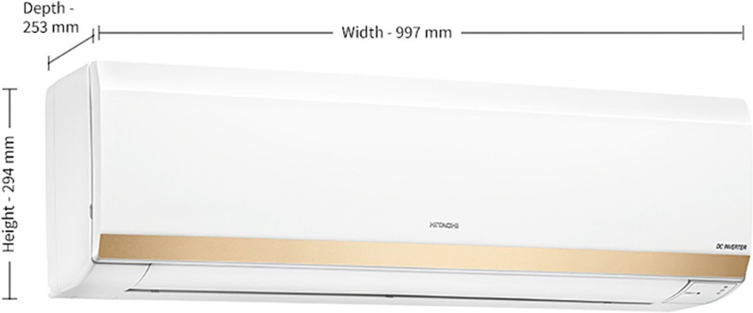 Image of Hitachi 2021 Model 2 Ton 5 Star Split Inverter AC