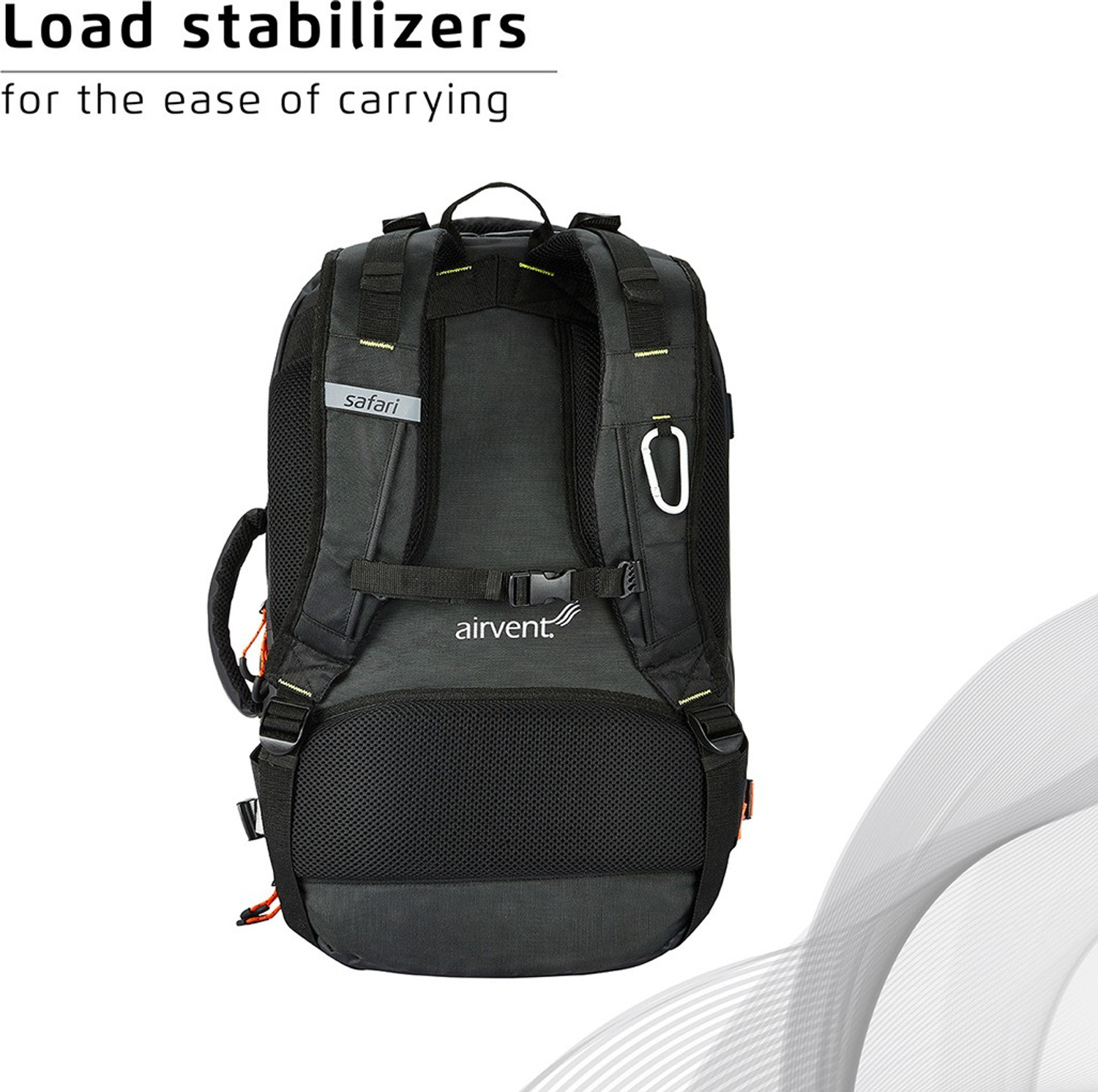 Image of SAFARI Seek Expandable Unisex with Suitcase compartment 45 L Large Laptop Backpack