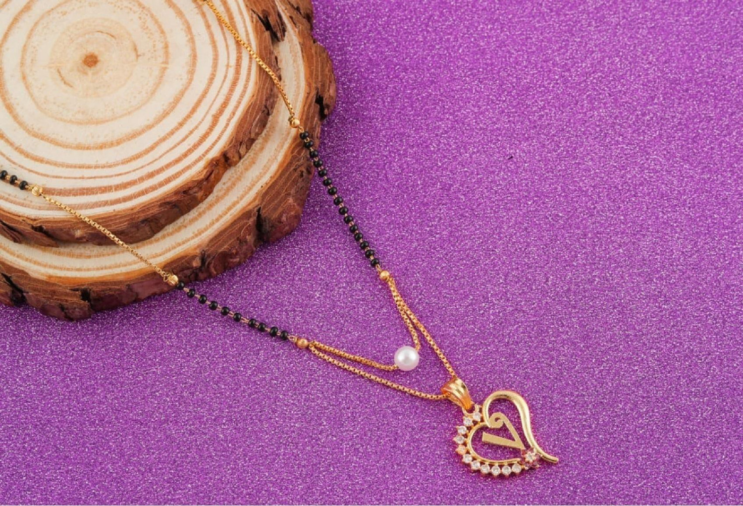 V on sale name mangalsutra