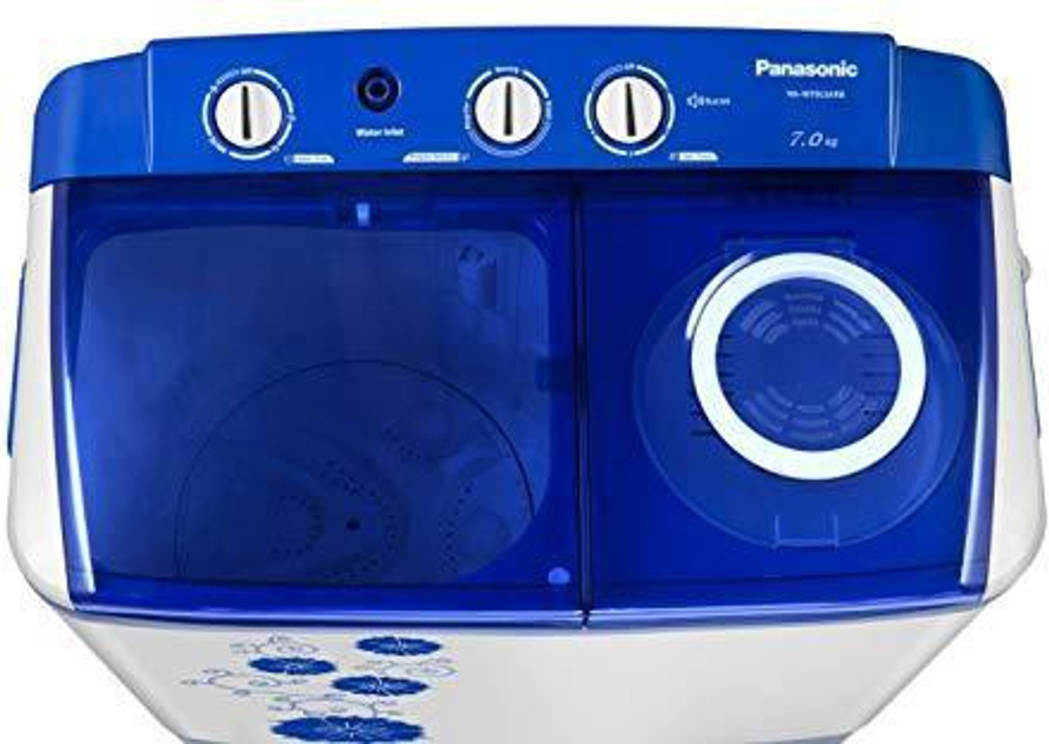 Image of Panasonic 7 kg Semi Automatic Top Load Washing Machine Multicolor