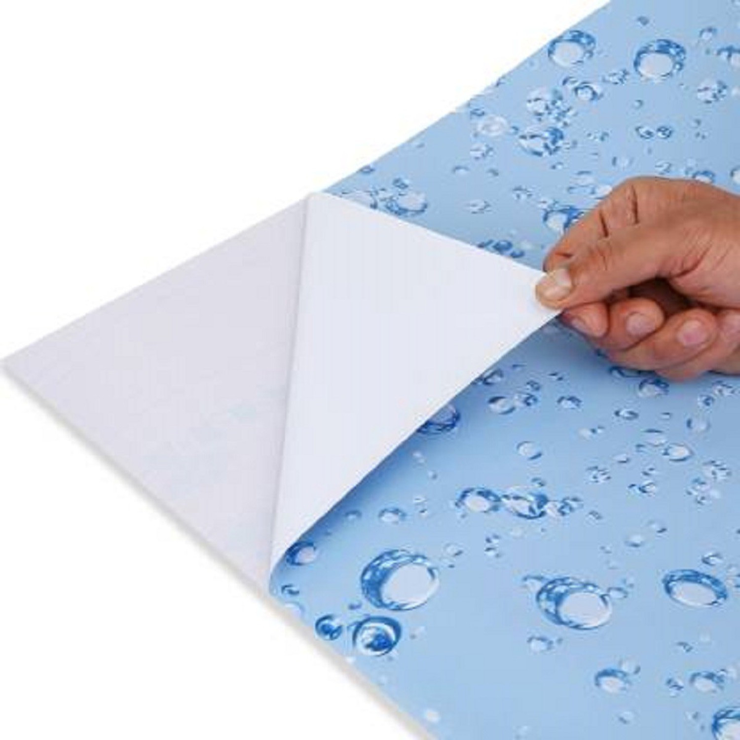 Image of WolTop 1000 cm x 40 cm Waterproof Abstract Vinyl Wallpaper