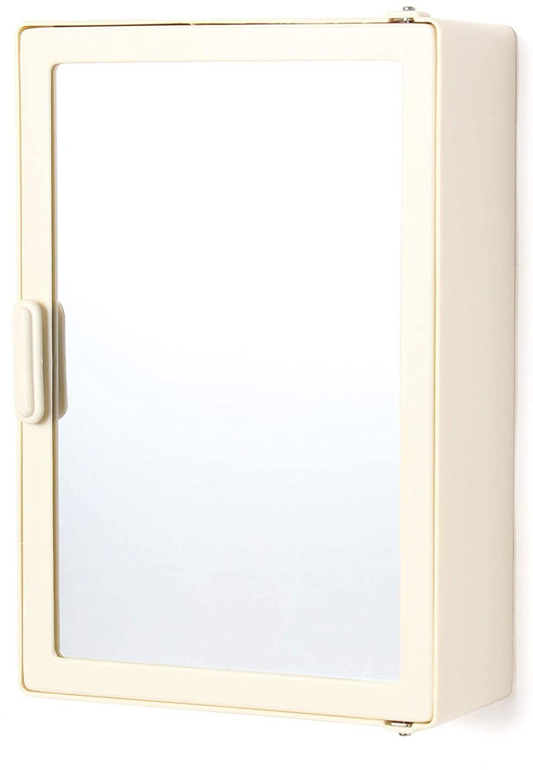 PGen MINI (Size: 10x14x4 Inch) Plastic SMALL Bathroom Mirror Storage Basin Cabinet Plastic Wall ...