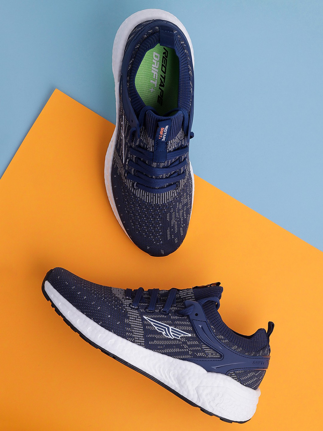 Red tape cheap navy walking shoes