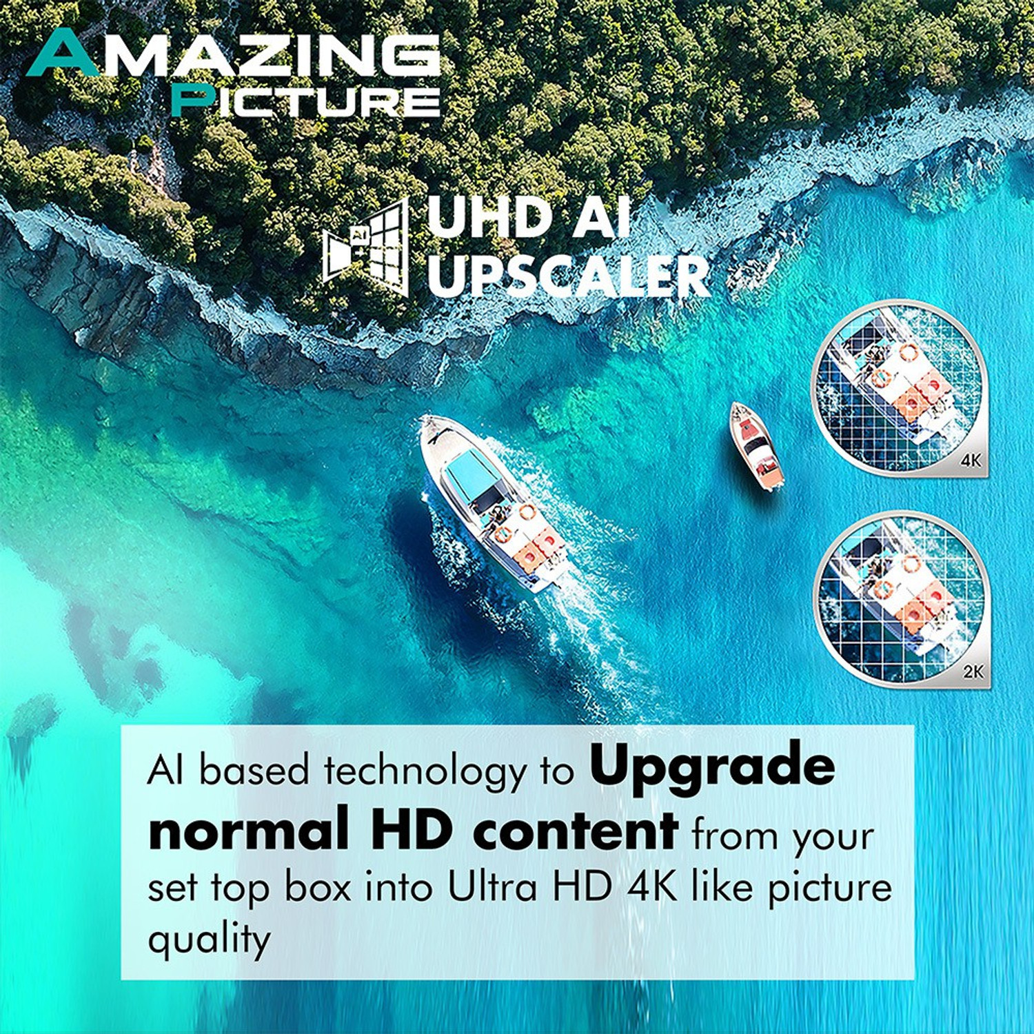 Image of Hisense A71F 146 cm (58 inch) Ultra HD (4K) LED Smart Android TV with Dolby Vision & ATMOS (58A71F)