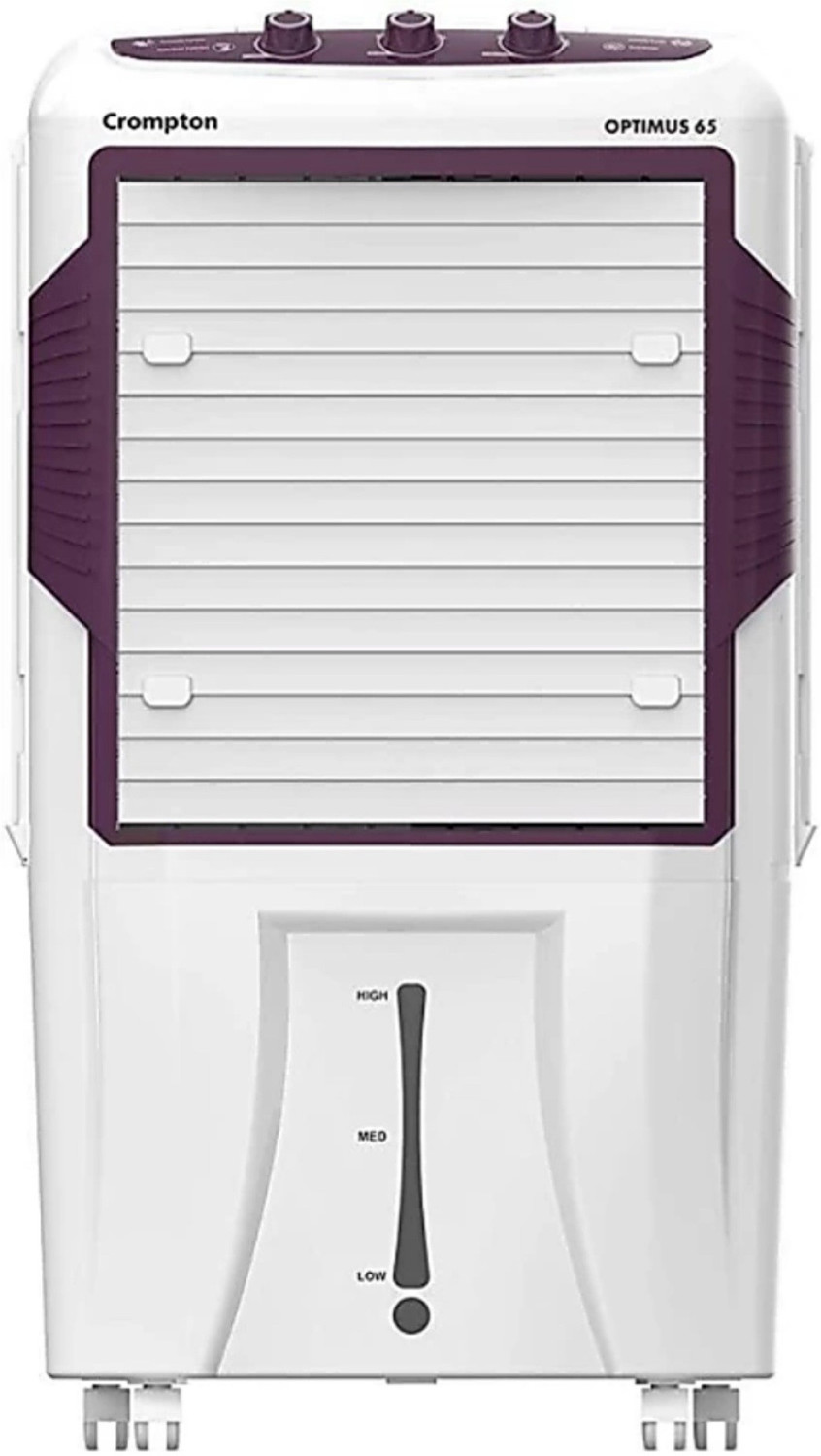 CROMPTON 65 L Desert Air Cooler  (White, Purple, ACGC-OPTIMUS65)