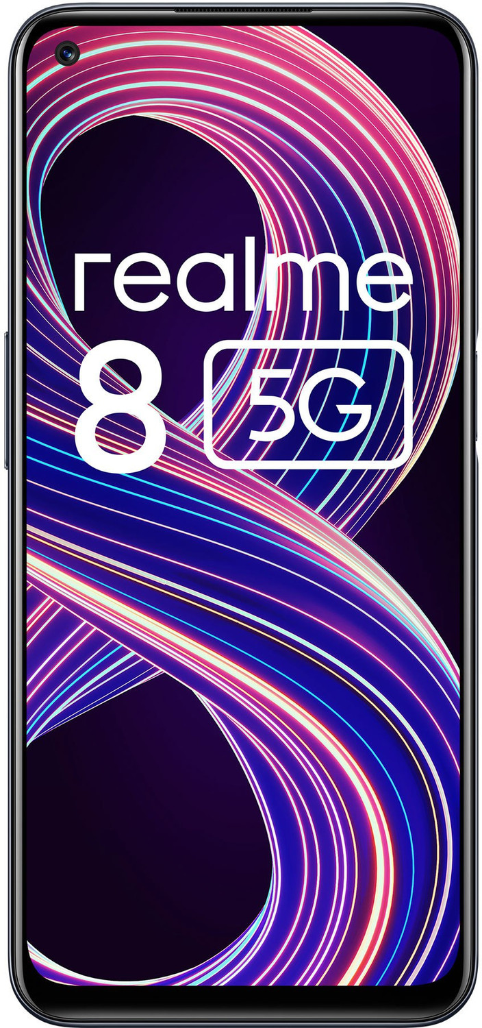Image of realme 8 5G (Supersonic Black, 128 GB)