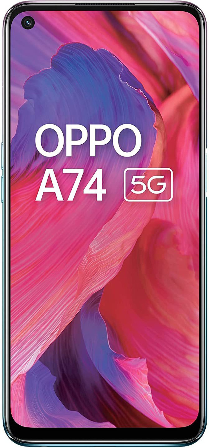 Image of OPPO A74 5G (Fantastic Purple, 128 GB) (6 GB RAM)