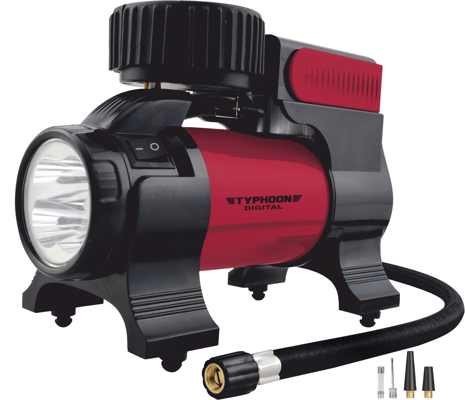 Bergmann BCT-150D Typhoon Digital 150 psi Tyre Air Pump for Car &amp; 
