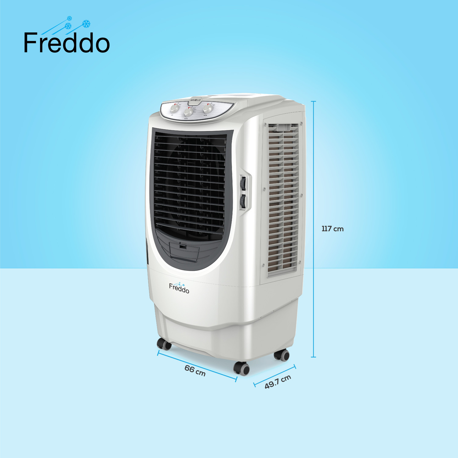 Image of HAVELLS 70 L Desert Air Cooler with 3-side Honeycomb Cooling Pads