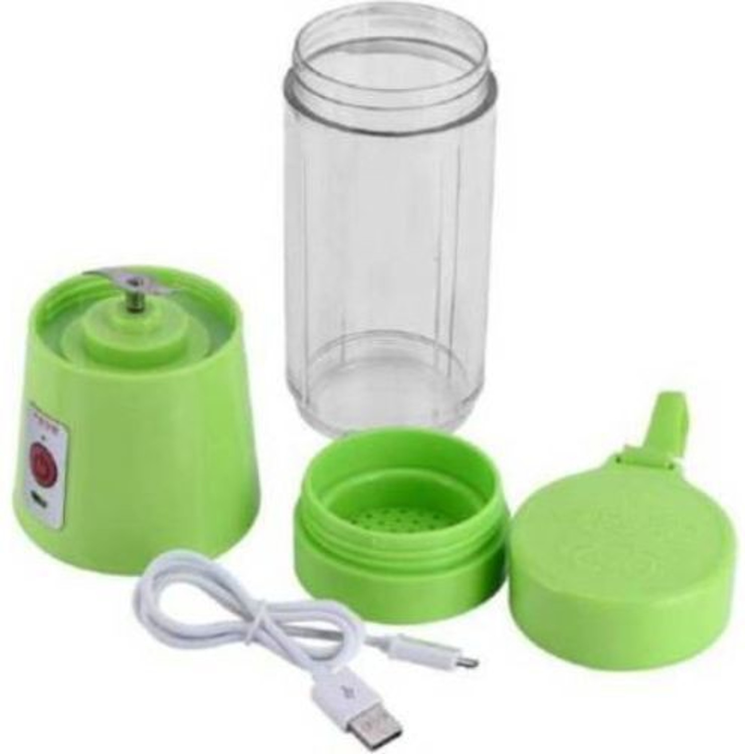 Image of Radhe Pro Fruit Juicer 200 W Juicer Mixer Grinder (AE 945A PORTABLE BLENDER FOR SMOOTHIES SHAKES FOR OFFICE,GYM,TREKKING,HOME USE | 1 Jar | Multicolor)