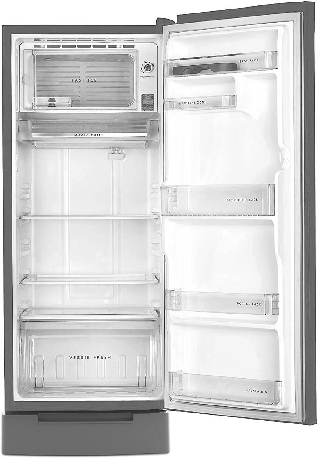 Image of Whirlpool 200 L Direct Cool Single Door 4 Star Refrigerator