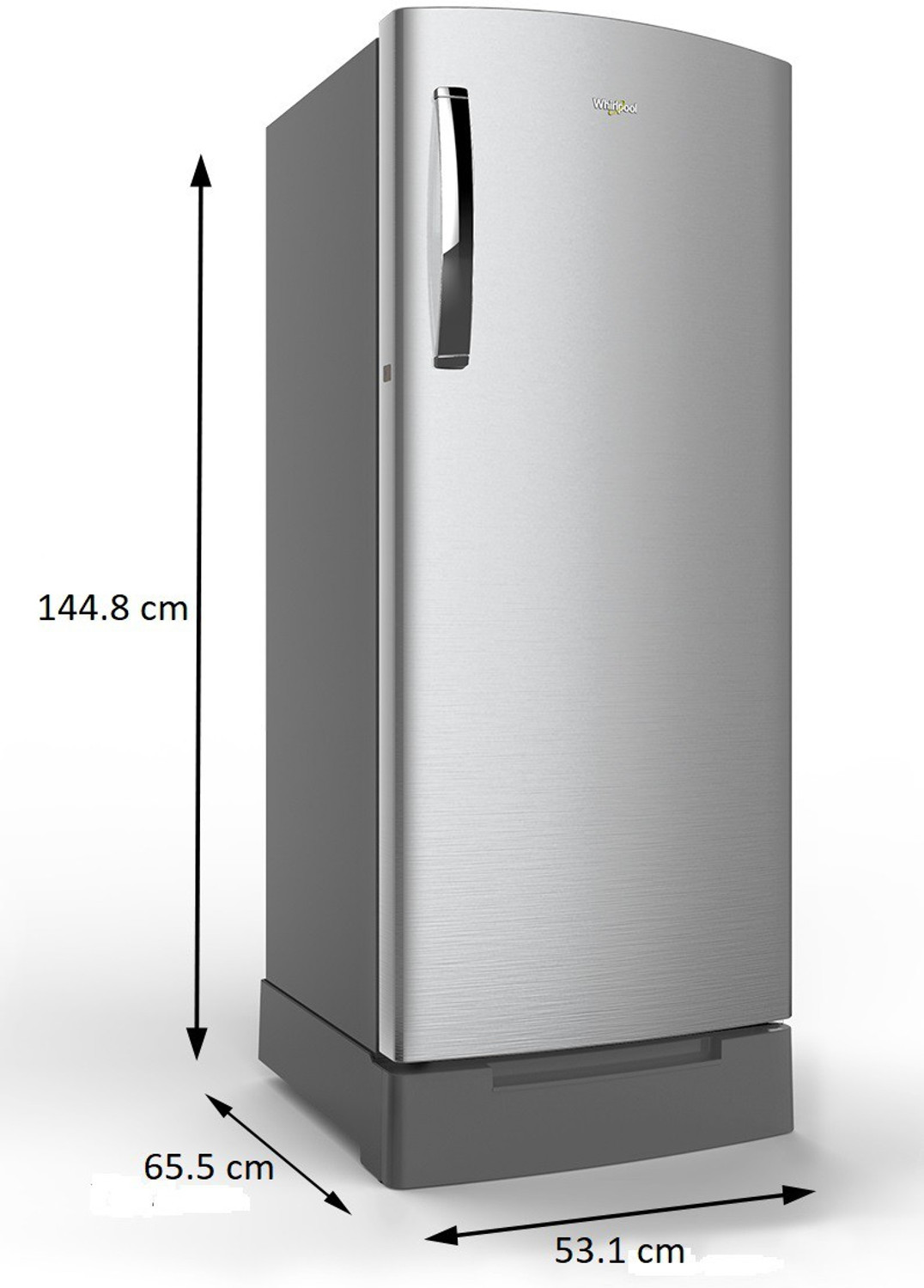 Image of Whirlpool 200 L Direct Cool Single Door 4 Star Refrigerator
