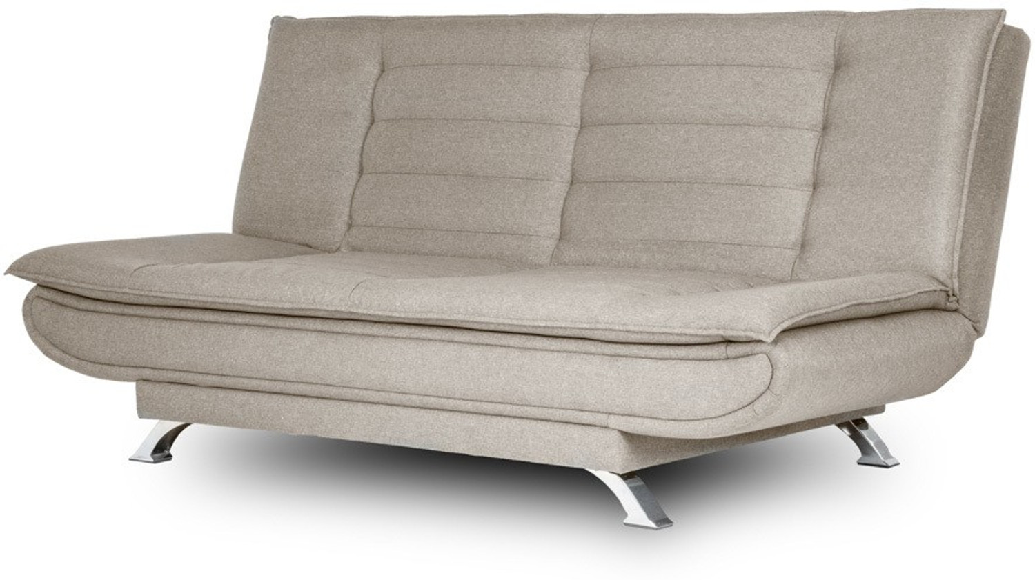 Image of Wakefit Amoeba 3 Seater Double Solid Wood Fold Out Sofa Cum Bed