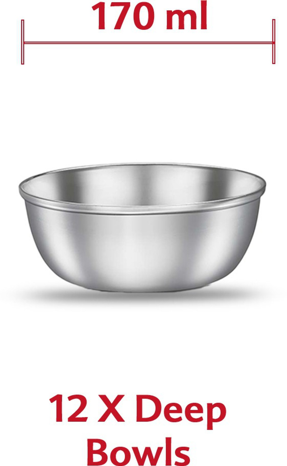 Image of Judge by TTK Prestige Pack of 51 Stainless Steel Dinner Set