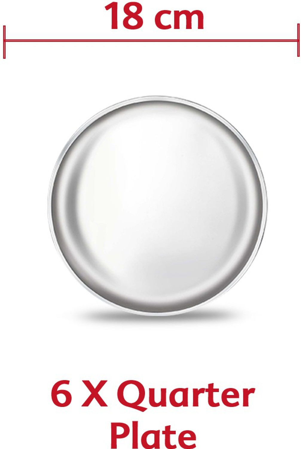 Image of Judge by TTK Prestige Pack of 51 Stainless Steel Dinner Set