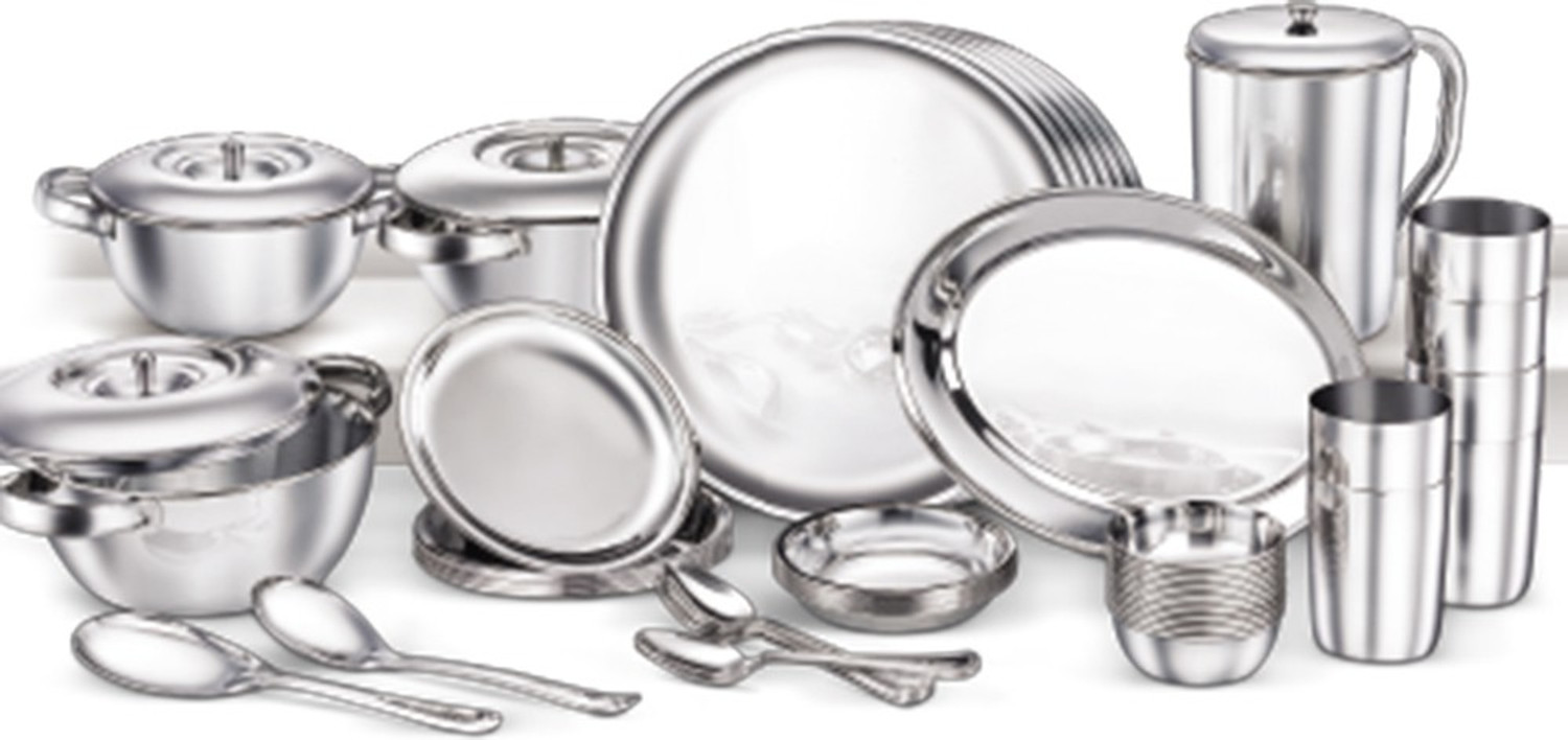 Stainless Steel Dinner Dinner Set Flipkart Low Price Judge By TTK