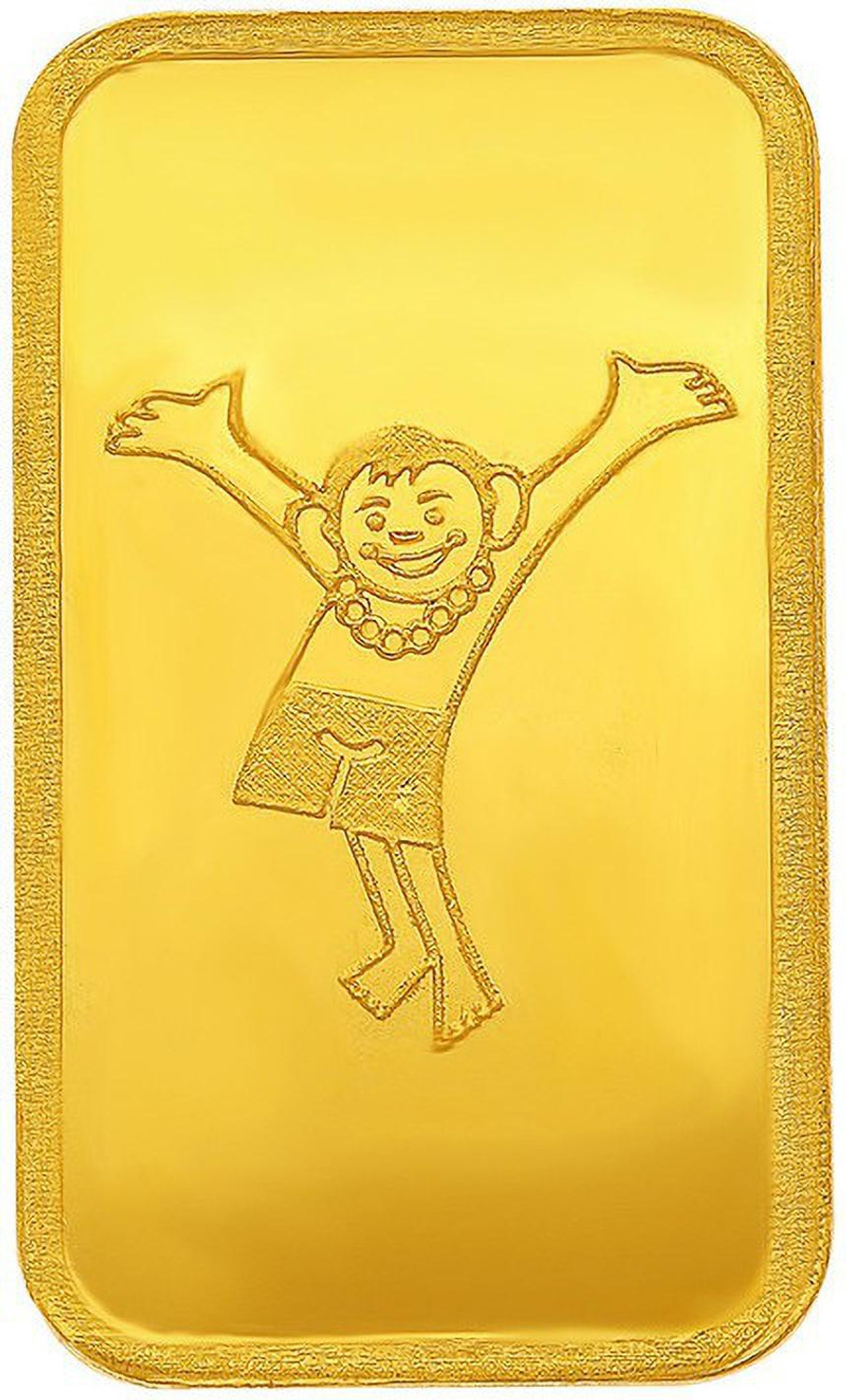 Image of Bhima Jewellers 24K 5 g Yellow Gold Bar 24 (999) K 5 g Gold Bar