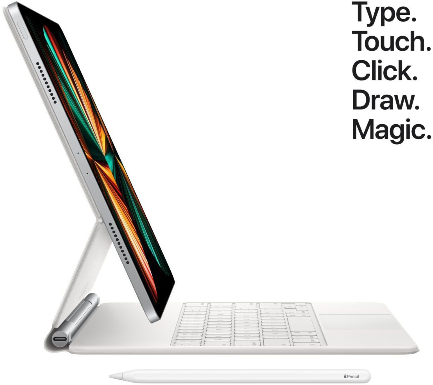 Image of Apple iPad Pro 2021 (3rd Generation) 8 GB RAM 512 GB ROM 11 inches with Wi-Fi Only Apple M1 Chip iPadOS 14.5.1 (Silver)