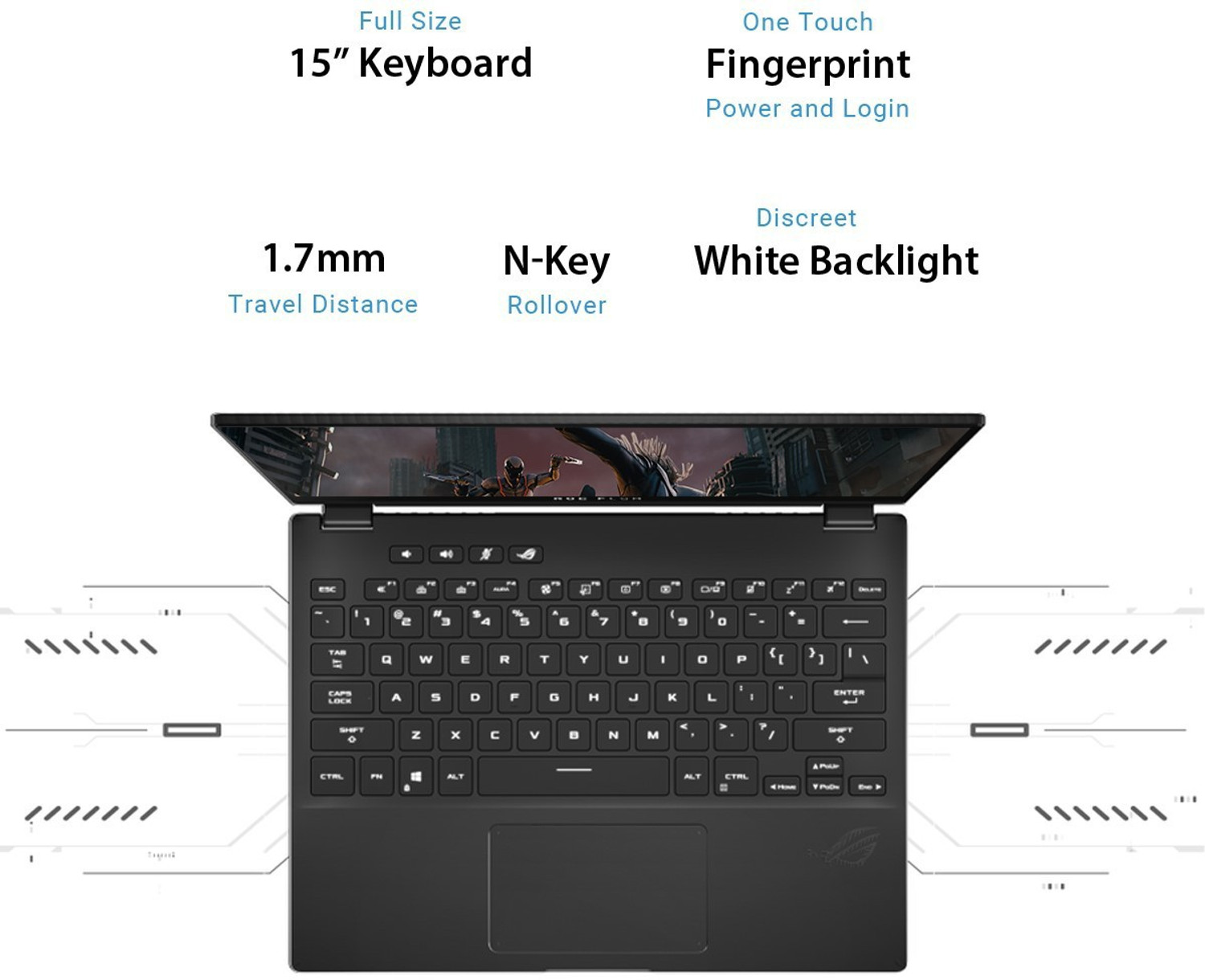 Image of ASUS ROG Flow X13 AMD Ryzen 9 Octa Core 5900HS - (32 GB /1 TB SSD /Windows 10 Home /4 GB Graphics /NVIDIA GeForce RTX 3050 Ti /60 Hz) GV301QE-K5152TS 2 in 1 Gaming Laptop