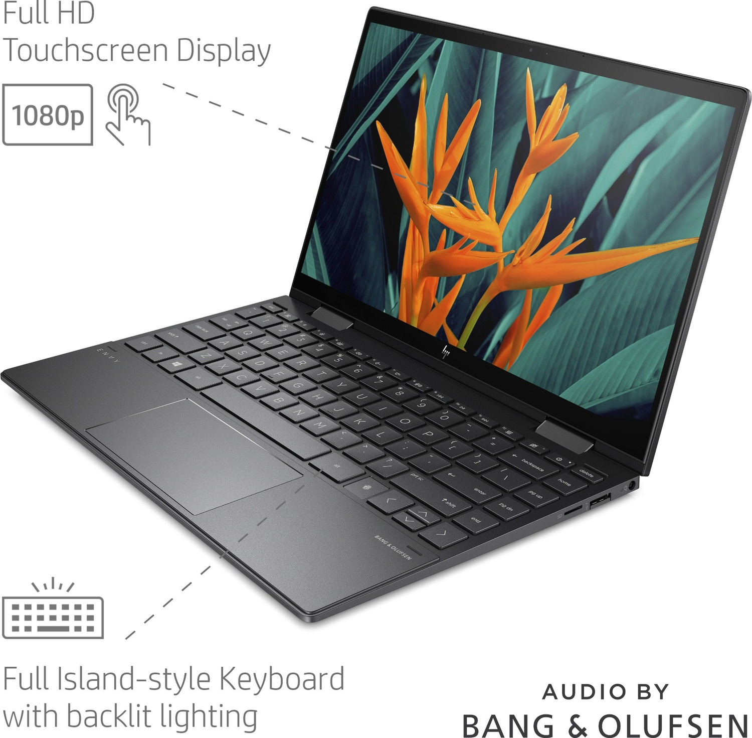Image of HP Envy x360 AMD Ryzen 5 Hexa Core 4500U - (8 GB /256 GB SSD /Windows 10 Home) 13-ay0044AU 2 in 1 Laptop