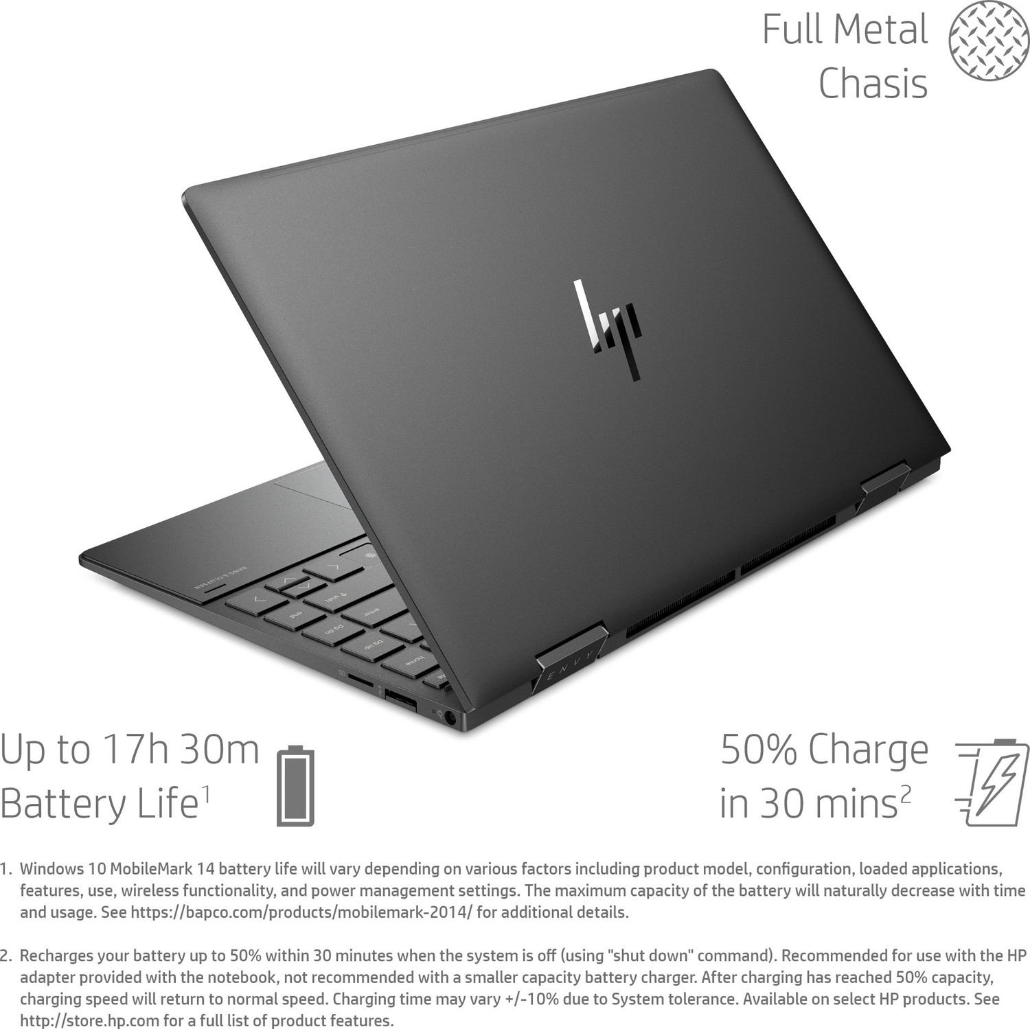 Image of HP Envy x360 AMD Ryzen 5 Hexa Core 4500U - (8 GB /256 GB SSD /Windows 10 Home) 13-ay0044AU 2 in 1 Laptop
