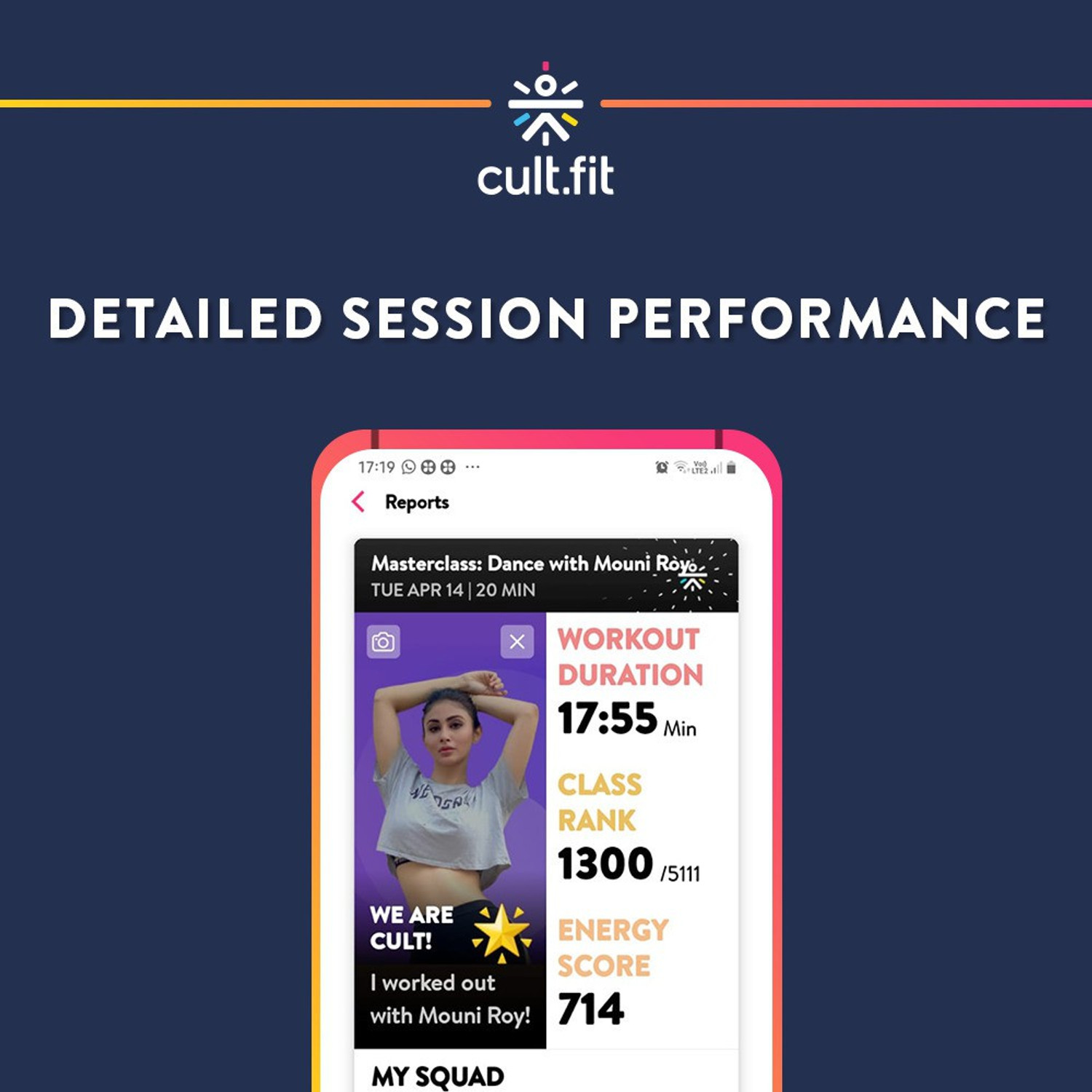 Cult fitness hot sale online sessions