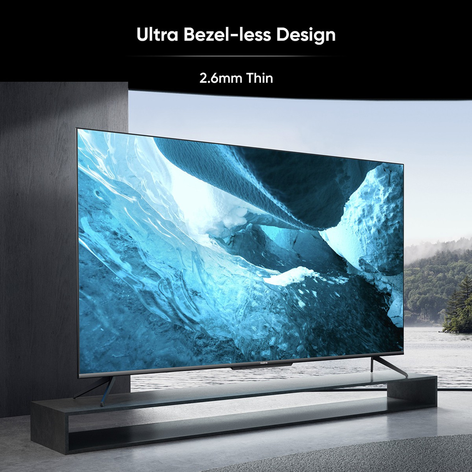 Image of realme 108 cm (43 inch) Ultra HD (4K) LED Smart Android TV with Handsfree Voice Search and Dolby Vision & Atmos (RMV2004)