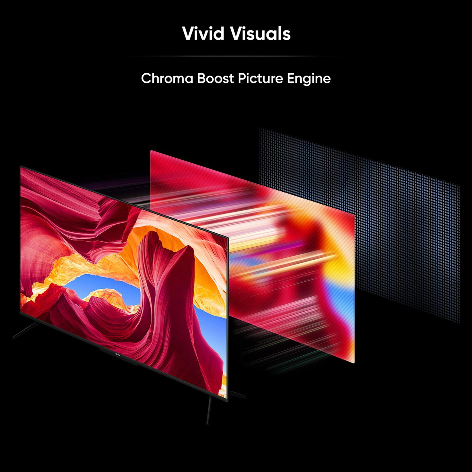 Image of realme 108 cm (43 inch) Ultra HD (4K) LED Smart Android TV with Handsfree Voice Search and Dolby Vision & Atmos (RMV2004)