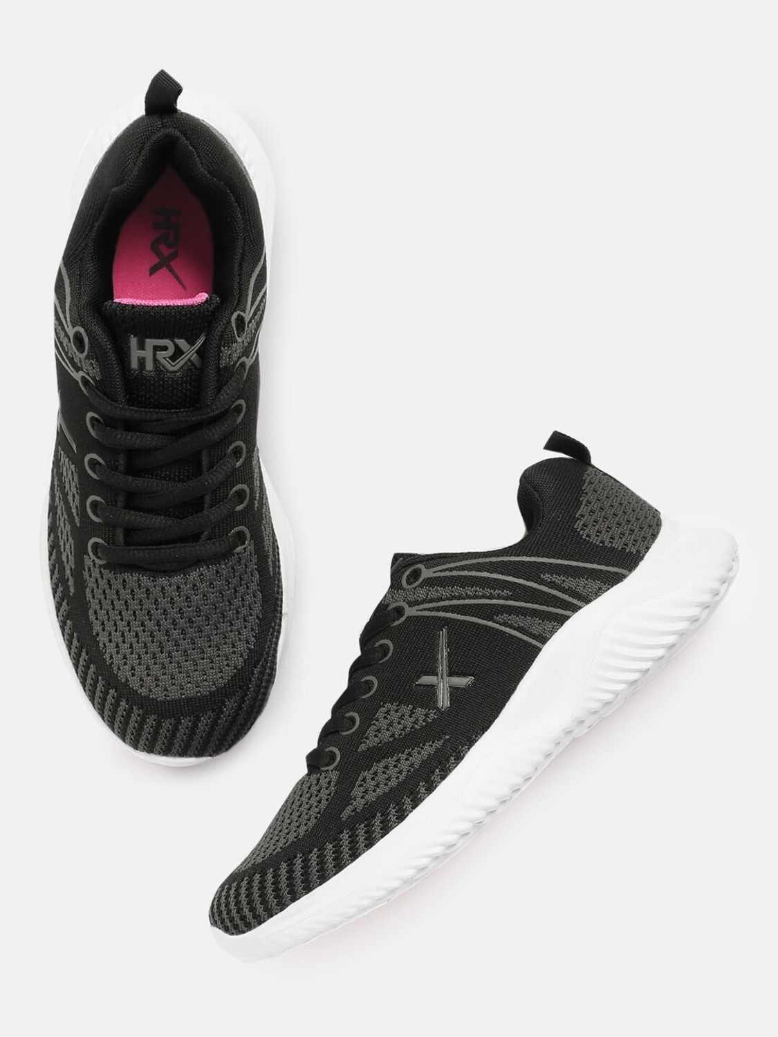 HRX by Hrithik Roshan Running Shoes For Women Black 7 Price History