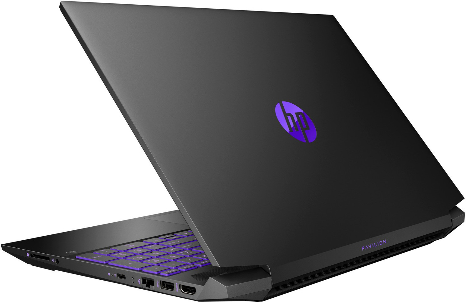 Image of HP Pavilion Gaming AMD Ryzen 7 Octa Core AMD R7-4800H - (16 GB /1 TB HDD /256 GB SSD /Windows 10 Home /4 GB Graphics /NVIDIA GeForce 1650Ti /144 Hz) 15-EC1512AX Gaming Laptop