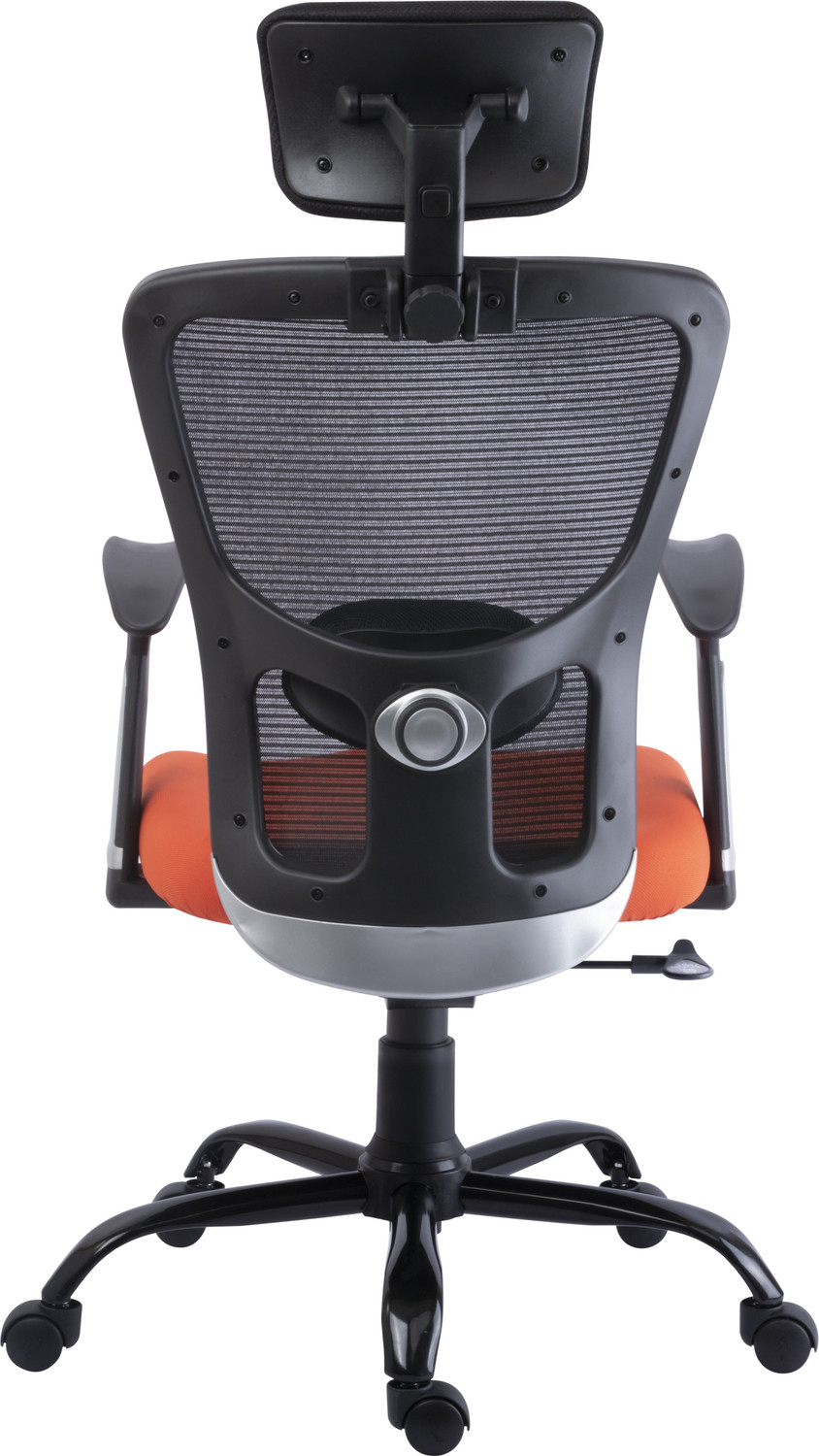 Image of Bluebell POLO Ergonomic high back revolving office | executive | study chair (Orange) Nylon, Mesh Office Executive Chair
