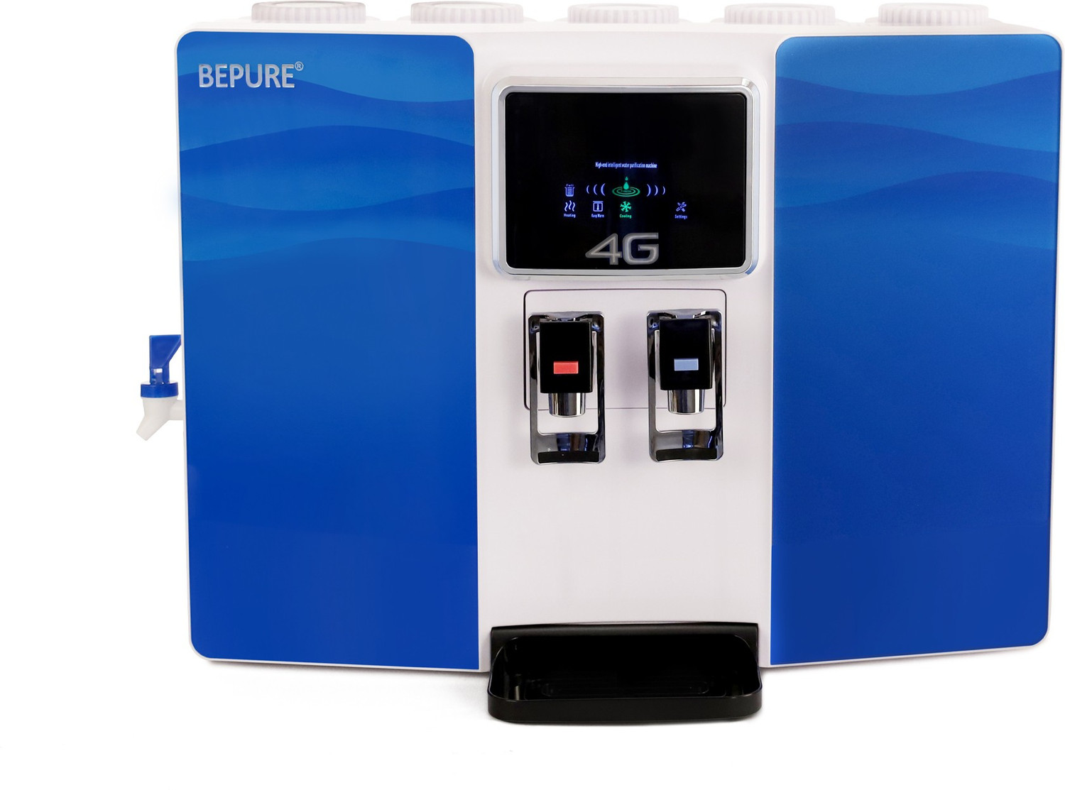 Image of BePURE 4G pH Hot and Cold 9 L RO + UV + UF + TDS + Alkaline Water Purifier with Hot and Cold water feature