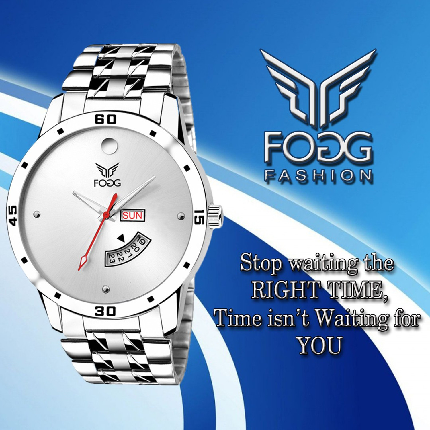 Fogg fashion store watch price