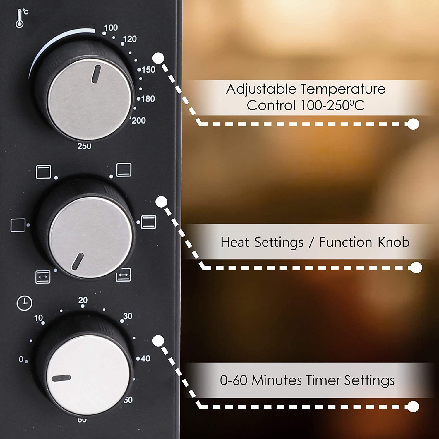 Image of AGARO 25-Litre Oven Toaster Grill (OTG)